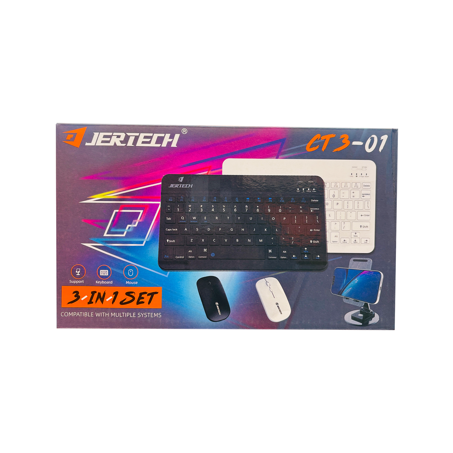 Jertech CT3-01 Keyboard and Mouse Combo