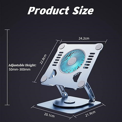 Laptop Stand V5.1 Electric Fan (T628G)