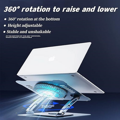 Laptop Stand V5.1 Electric Fan (T628G)