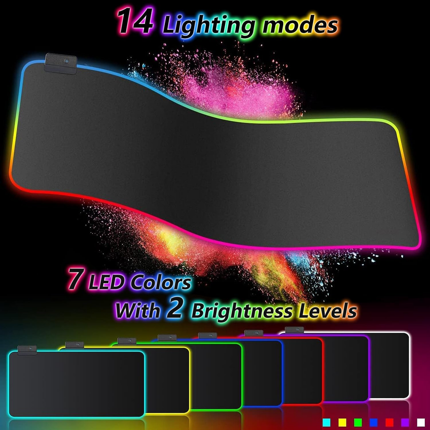 Gaming RGB Mouse Pad (GMS-X6, GMSWT-5)