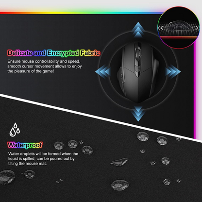 Gaming RGB Mouse Pad (GMS-X6, GMSWT-5)