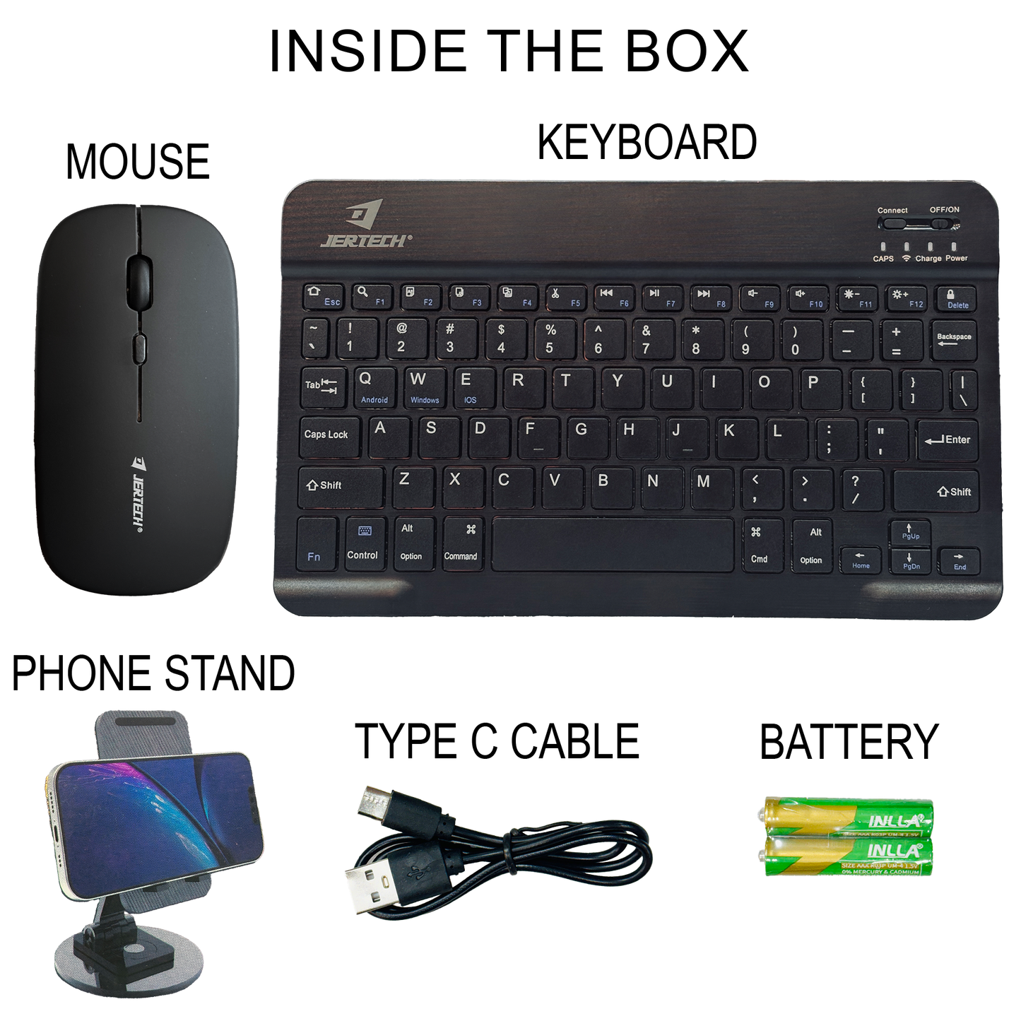 Jertech CT3-01 Keyboard and Mouse Combo