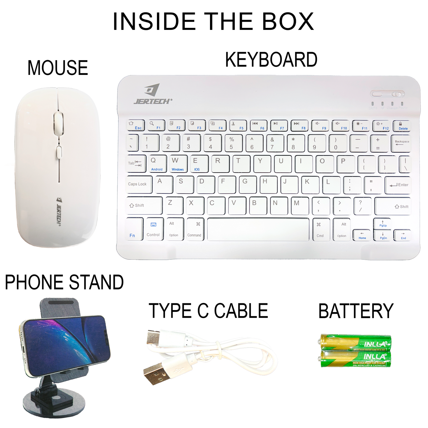 Jertech CT3-01 Keyboard and Mouse Combo