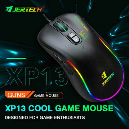 Jertech XP13 Guns Macro Pro Gaming Mouse