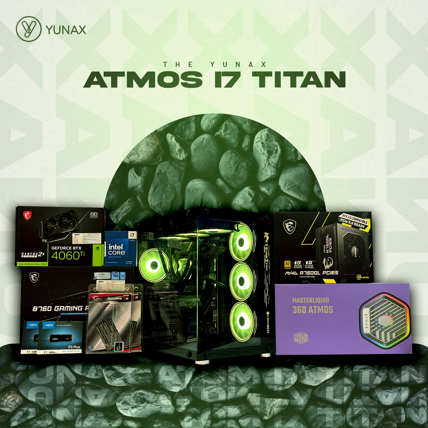 Yunax Atmos i7 Titan