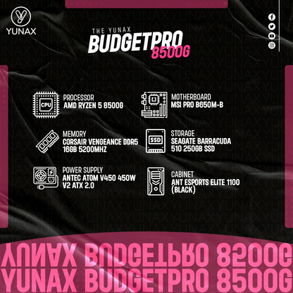 Yunax BudgetPro 8500G